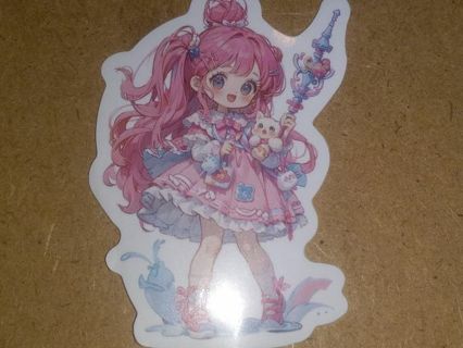 Anime one vinyl sticker no refunds regular mail only Very nice quality!