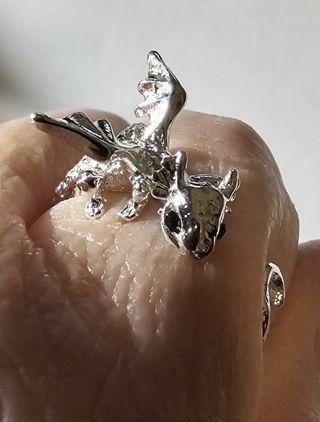 Flying Dragon Adjustable Ring