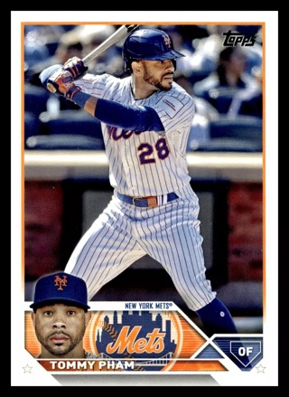 2023 Topps Update #US90 Tommy Pham New York Mets Baseball Card