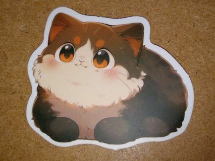 Cat 1⃣ New Cute vinyl sticker no refunds regular mail only Very nice quality!