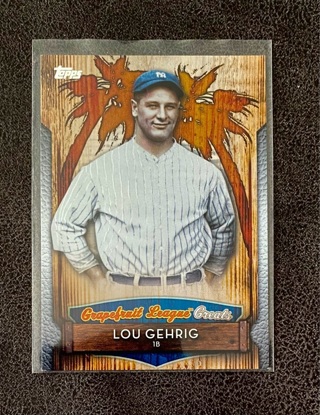 Lou Gehrig insert