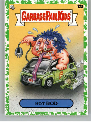 2020 Garbage Pail Kids Card GPK 35th Anniversary Booger Green #12a Hot Rod