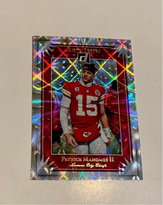 2019 Panini - Donruss Patrick Mahomes II Football Card 