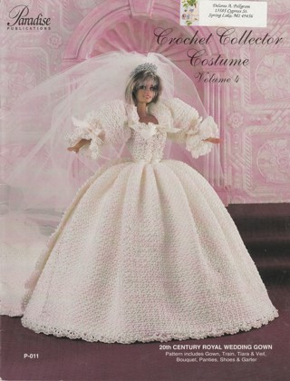 Crochet a Wedding Dress for Barbie or Doll #4