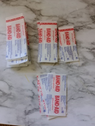 Lot of 20 misc. Bandaid brand bandaids