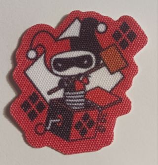 Harley Quinn Super Villain Sticker SMALL
