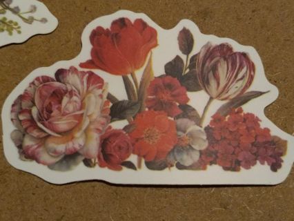 Flower new vinyl sticker no refunds regular mail only Very nice