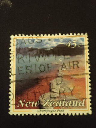 New Zealand -45c- Champagne Pool Stamp