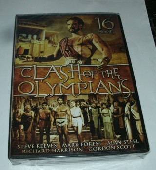 clash of the olympians dvd 4 disc set 16 movies brand new sealed