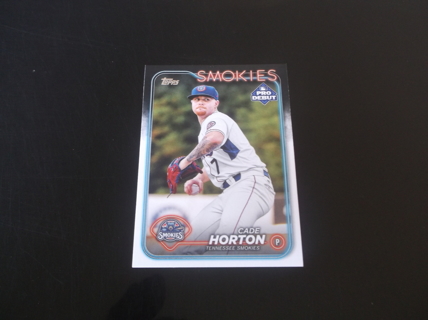 2024 Topps Pro Debut Cade Horton  card   #  PD-74 Tennessee Smokies 