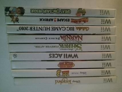 Wii Games 9 Used