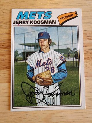 77 Topps Jerry Koosman #300