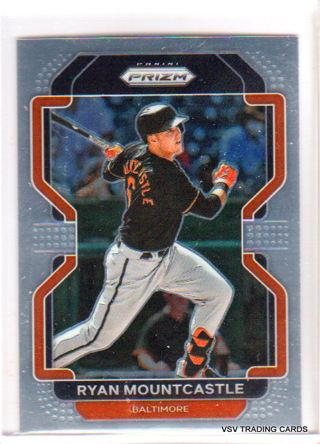 Ryan Mountcastle, 2022 Panini Prizm Card #93, Baltimore Orioles,  (EL4)