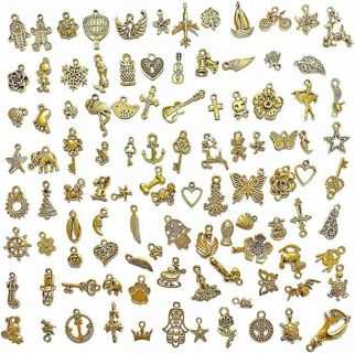   10pc Mixed GP Charms Lot 10 (PLEASE READ DESCRIPTION) 