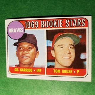 1969 - TOPPS BASEBALL CARD NO. 331 - 1969 ROOKIE STARS - BRAVES