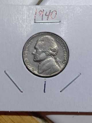 1940 Jefferson Nickel! 22.1