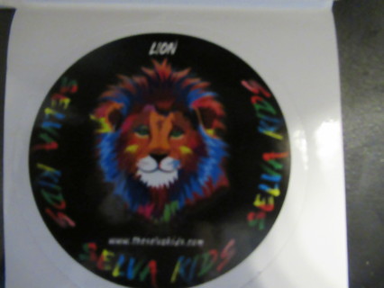 Beautiful & colorful "LION"  sticker