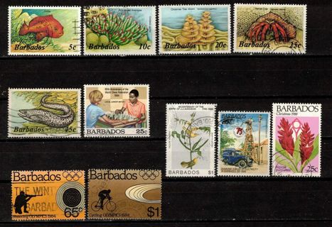 Barbados Commemoratives 1984-86