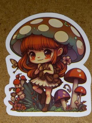 Adorable one vinyl sticker no refunds regular mail only Very nice quality!