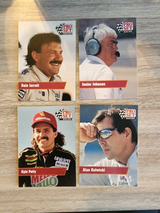 4 Nascar Cards