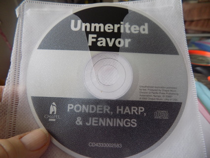 Unmerited from Ponder Harp and Jennings CD