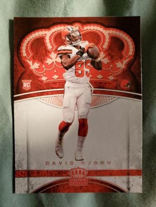 2017 Panini Crown Royale Rookie David Njoku