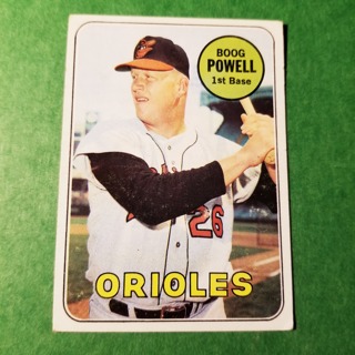 1969 - TOPPS EXMT - NRMT BASEBALL - CARD NO. 15 - BOOG POWELL - ORIOLES