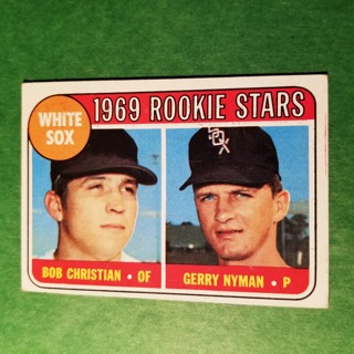  1969 - TOPPS BASEBALL CARD  NO. 173 - 1969 ROOKIE STARS - WHITE SOX