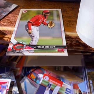 2018 bowman Alfredro Rodriguez baseball card 