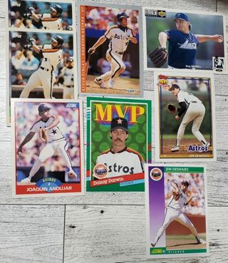 8 Astros Cards