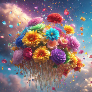 Listia Digital Collectible: Flowers In The Sky