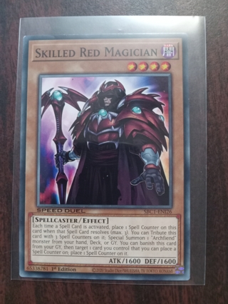 Red Skilled Magician Yu-Gi-Oh !