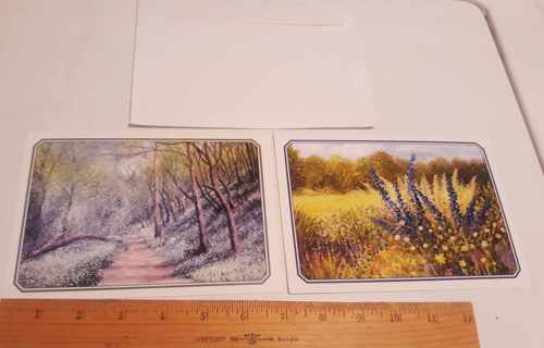 2 Landscape Notecards (with Envelopes)