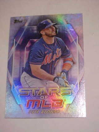 2023 Topps Pete Alonso Baseball Card, New York Mets #SMLB-24