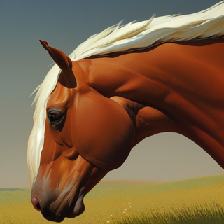 Listia Digital Collectible: Brown Horse