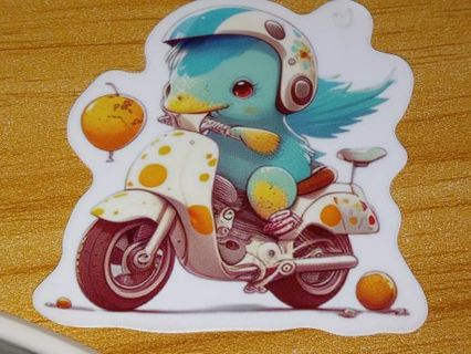 Cute one nice nice vinyl sticker no refunds regular mail only Very nice quality!!