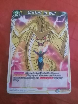 Dragon Ball Z Super Game Card