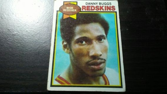 1979 TOPPS DANNY BUGGS WASHINGTON REDSKINS FOOTBALL CARD# 528