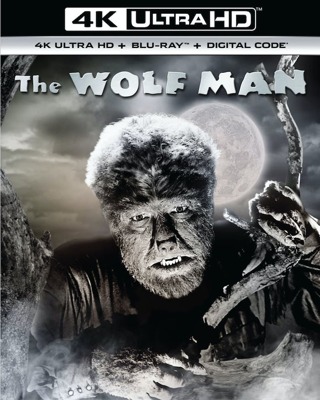 The Wolf Man (Digital 4K UHD Download Code Only) *Halloween* *Horror* *Universal Monsters*