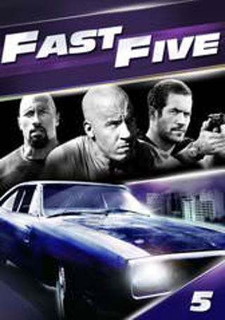 Fast Five (Extended Edition) "HDX" Digital Movie Code Only UV Ultraviolet Vudu MA