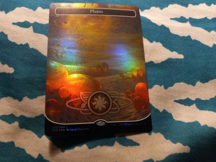 Mtg plains foil