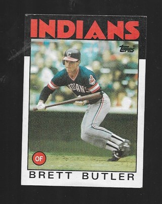 1986 TOPPS BRETT BUTLER #149