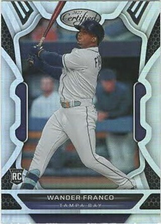 2022 Certified Wander Franco Tampa Rays RC #2!