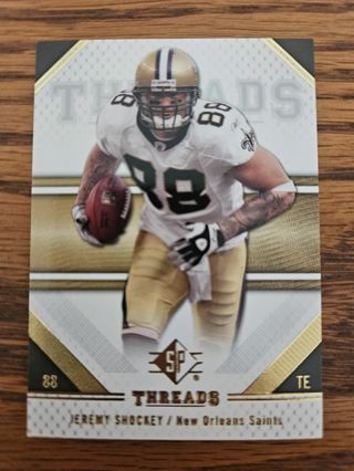 2009 Upper Deck Treads Football trading card.