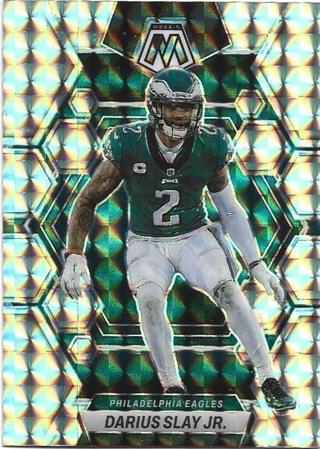 2023 MOSAIC DARIUS SLAY JR. SILVER PRIZM REFRACTOR CARD