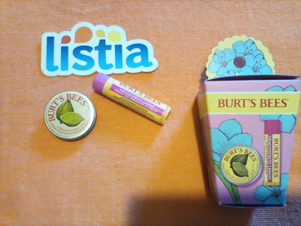 * Burts Bees set w/cute box *