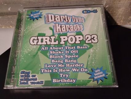 Party Tyme Karaoke - Girl Pop 23 [8+8-song CD+G] - Audio CD