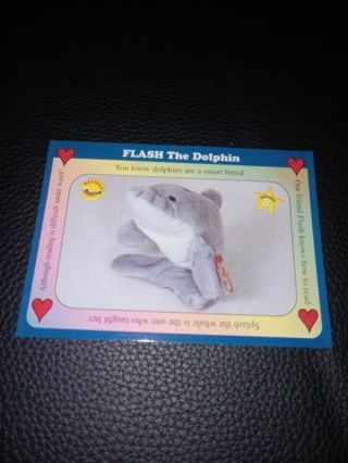 Ty Beanie Baby Card