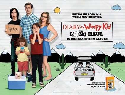 Sale ! "Diary of A Wimpy Kid The Long Haul" HD "Vudu or Movies Anywhere" Digital Code