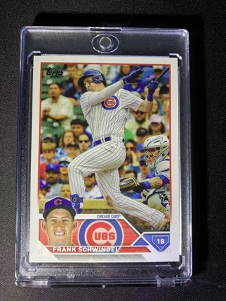 2023 Topps #249 Frank Schwindel - Chicago Cubs